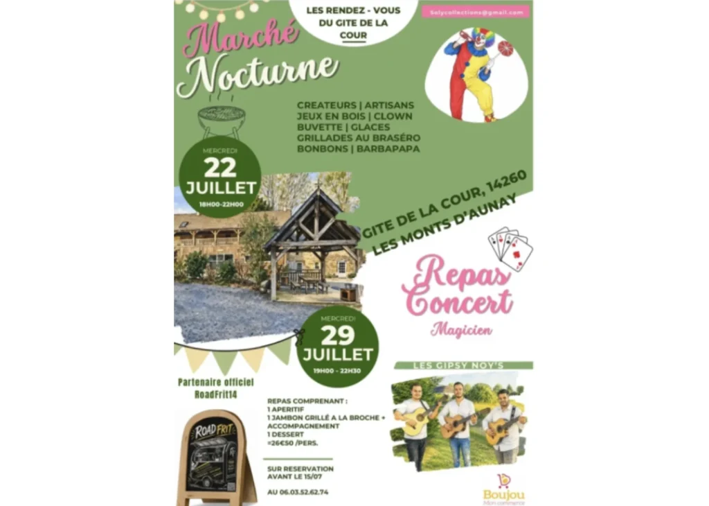 Marche-noctune gite de la cour