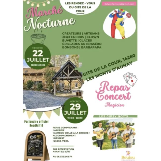 Marche-noctune gite de la cour